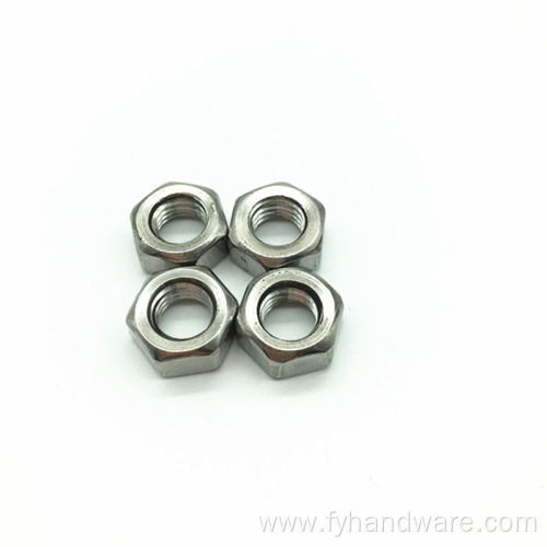 303 stainless sw17 hexangular double sided screw nut